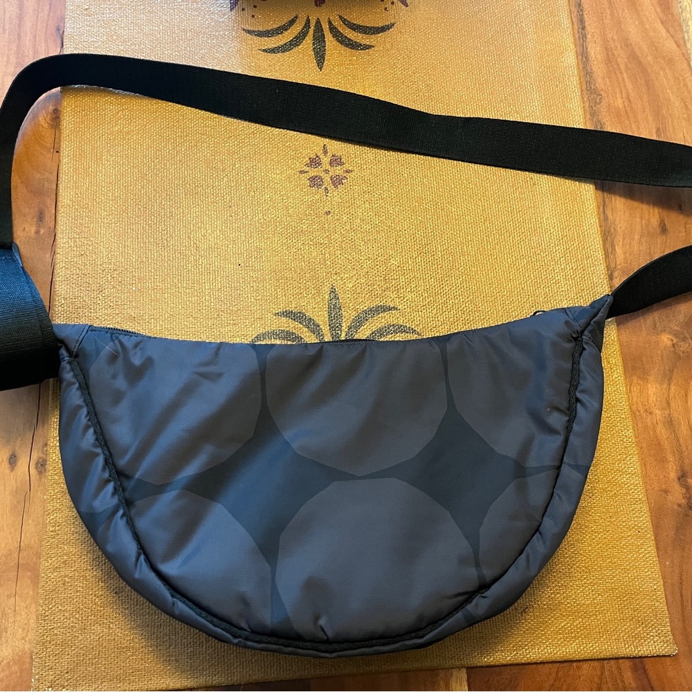 Uniqlo x Marimekko black and grey Crossbody Bag